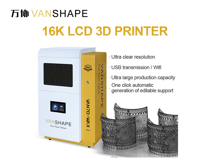 M.PR.VAN70- 16K 3D Printer: High-Precision 3D Printing Innovator