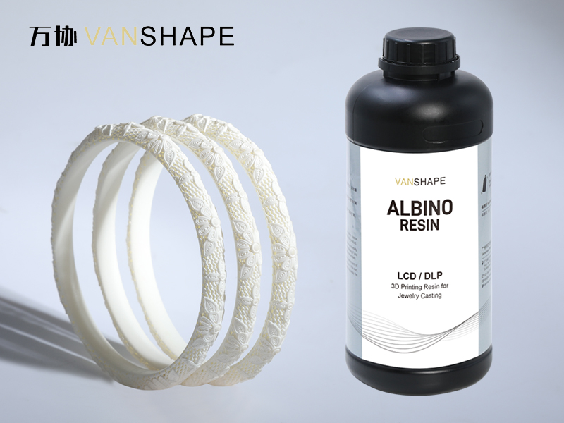 Gold and silver jewelry lost wax casting resin quickly ablates without residue